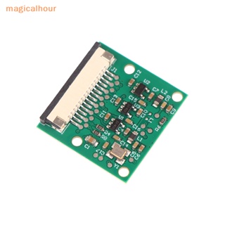 Magicalhour^^ ใหม่ บอร์ดเว็บแคม โมดูลกล้อง HD 5MP พร้อมสายเคเบิลเฟล็กซ์ศูนย์ สําหรับ Raspberry Pi 3B+4B MIPI-Interface 1 ชุด