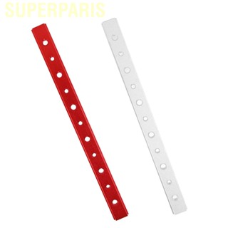 Superparis T Slot Miter Track Jig Aluminum Alloy Woodworking Slide Strip 300mm with Hole for Engraving Machine Table Saw