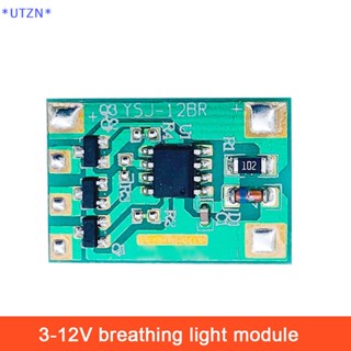 Utzn&gt; DC 3V-12V ใหม่ โมดูลควบคุมไฟกระพริบ หรี่แสงอัตโนมัติ ไล่โทนสี