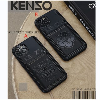 เคสโทรศัพท์มือถือ ลายแบรนด์ Kenzo Black Series สําหรับ iphone14 13 12 pro max 14 11 14pro 14plus 13 12 11 promax