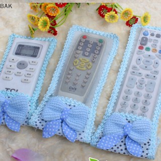 Bak 1X โบ ลูกไม้ รีโมตคอนโทรล เคสกันฝุ่น กระเป๋าคลุมทีวี ตัวป้องกัน BA