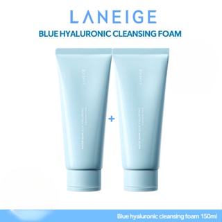 Laneige Water Bank โฟมล้างหน้าไฮยารูลอนิก สีฟ้า 150 กรัม