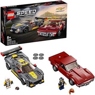 Lego Speed Champion Chevrolet Corvette C8.R Lace Car &amp; 1968 Chevrolet Corvette 76903 [ส่งตรงจากญี่ปุ่น]