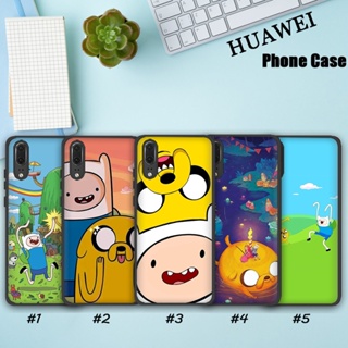 เคสนิ่ม ลาย Adventure Time WV18 สําหรับ Huawei Y5P Y6P Y8P Y7A Y9A Mate 10 20 Pro Lite