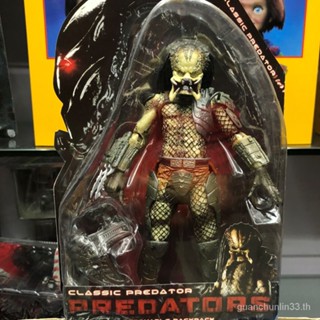 โมเดลนักล่าเอเลี่ยน Neca Predator Wars ขนาด 23 ซม. เคลื่อนไหวได้ สําหรับตกแต่งบ้าน