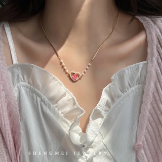 เครื่องประดับ สร้อยข้อมือ โลหะผสม ประดับไข่มุก แฟชั่นฤดูร้อน สําหรับผู้หญิง