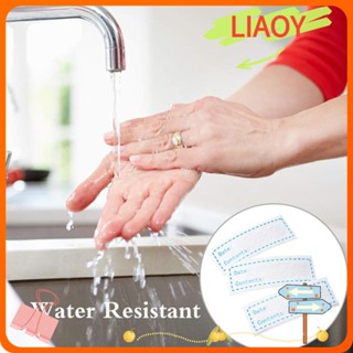 Liaoy สติกเกอร์ฉลาก ถอดออกได้ สําหรับติดขวดโหลอาหาร ในตู้เย็น