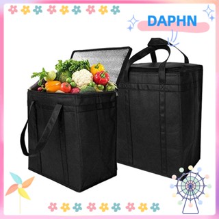 DAPHS กระเป๋าเก็บความเย็น ฉนวนกันความร้อน ขนาดใหญ่พิเศษ สําหรับตั้งแคมป์ ปิกนิก