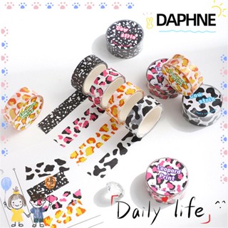 Daphne ม้วนเทปกาวสติกเกอร์ ลายสัตว์เลี้ยงวาชิ ขนาด 15 มม.*3 ม. สําหรับตกแต่งสมุดอัลบั้มรูปภาพ เครื่องเขียน DIY