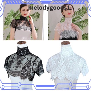 MELODYGOODS1 ผ้าคลุมคอ แบบถอดออกได้ สําหรับตกแต่ง