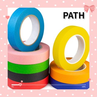 Path เทปกาวสีรุ้ง 15 มม.*12 ม. สําหรับตกแต่งงานปาร์ตี้ 10 แพ็ก