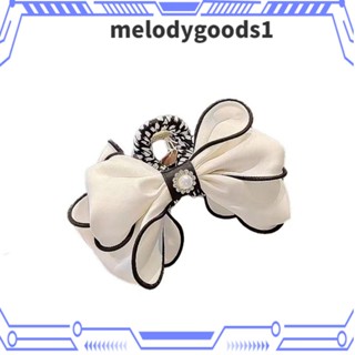 Melodygoods1 กิ๊บติดผม รูปโบว์ ปลาฉลาม หรูหรา เครื่องประดับ สําหรับผู้หญิง