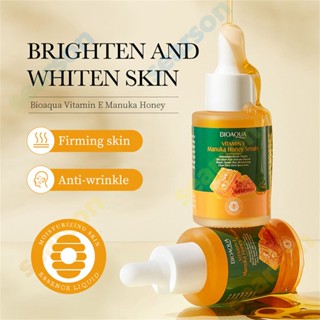 BIOAOUA Vitamin E Honey Essence Brightening Skin Color Hydrating and Moisturizing Facial Essence 【searson】 【searson】