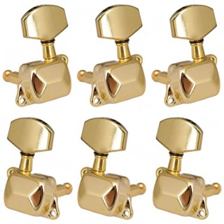 New Arrival~Guitar Tuning Pegs For Electric Acoustic Golden Guitar Metal SemiClosed
