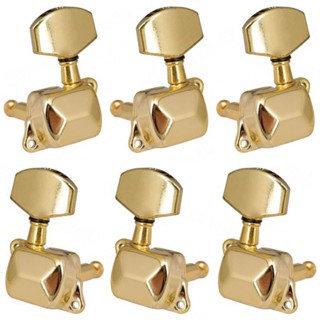 New Arrival~Guitar Tuning Pegs For Electric Acoustic Golden Guitar Metal SemiClosed