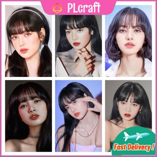 【PC】ภาพวาดปักเพชร ทรงกลม ลาย LISA 5D ขนาด 30x40 ซม. 40x50 ซม. สําหรับตกแต่ง DIY