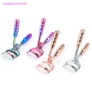 Coagulatelove ที่ดัดขนตา แบบพกพา ทนทาน ไม่ทําให้ขนตางอน เครื่องมือความงามบนใบหน้า [ขายดี]