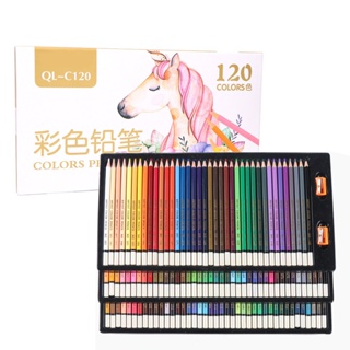 Joy Live 120 ดินสอสีที่แตกต่างกันศิลปินจิตรกรวาดดินสอสำหรับอุปกรณ์ศิลปะ Sketch School