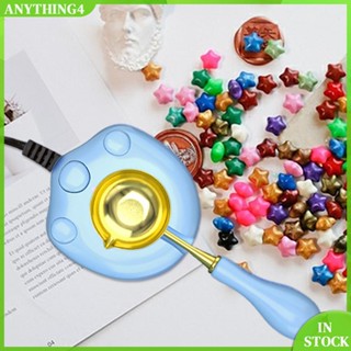 ✥Anything4✥【พร้อมส่ง】ชุดช้อนละลายขี้ผึ้ง หม้อ เตาเผา ลายอุ้งเท้าแมว UK