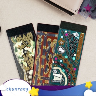 Chunrong สติกเกอร์ ลายกราฟฟิตี้ มีกาวในตัว สไตล์เรโทร สําหรับตกแต่งสมุด DIY