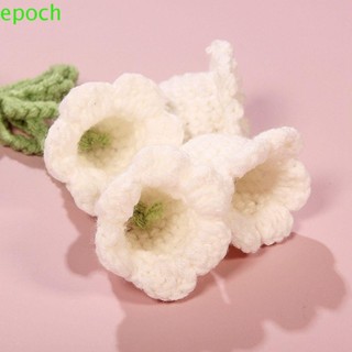 Epoch จี้พวงกุญแจ ถักโครเชต์ ลายดอกไม้ แฮนด์เมด DIY