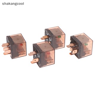 Shakangcool รีเลย์ควบคุมรถยนต์ กันน้ํา 12 24V 80A 4 5Pin SPDT SGL