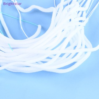 Brightstar ไหมขัดฟัน 50 ชิ้น ที่สนเข็ม ไหมขัดฟัน ระหว่างจัดฟัน สะพาน ใหม่