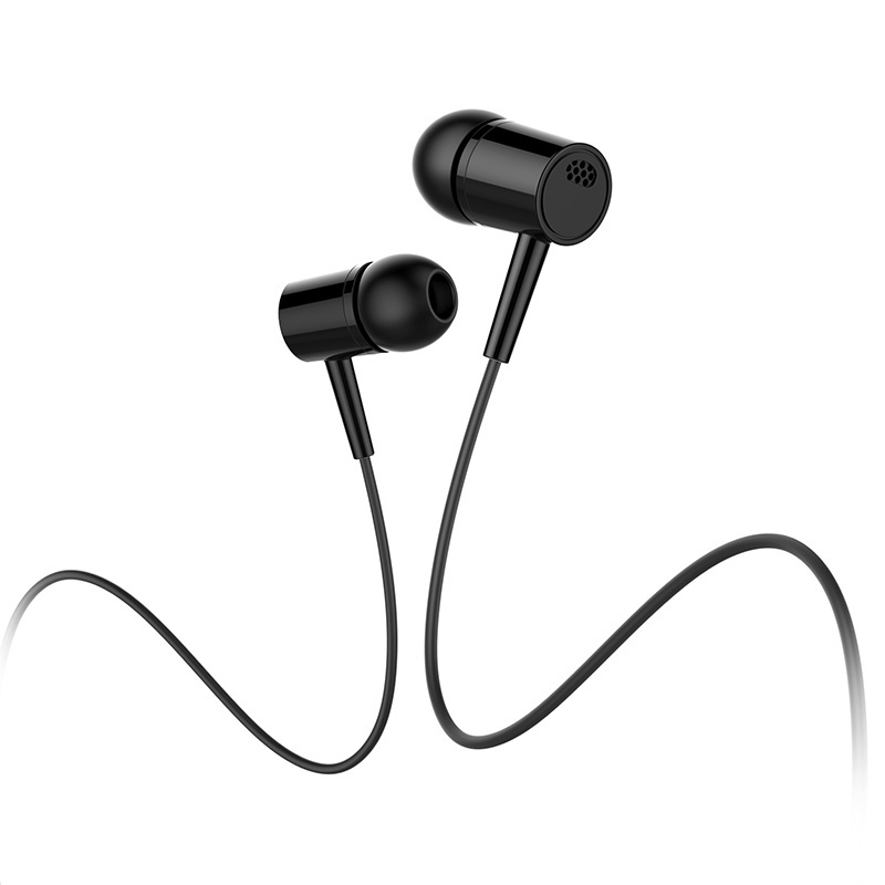 แน่นตัดเสียงรบกวน Wired headphonesหูฟังโทรศัพท์  หูฟังมีไมค์ หูฟัง（1119）