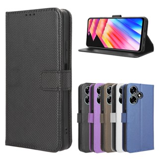 Lenovo K15 Plus K 15 เคสหนัง PU ป้องกันเต็มเครื่อง ประดับเพชร