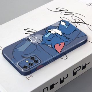 เคสโทรศัพท์มือถือ PC แข็ง ปิดด้านหลัง ลาย Tom Jerry แวววาว สําหรับ Samsung Galaxy A51 M40S A52 A53 A13 A04S A12 A12s A11 A04 A02 A02S A03