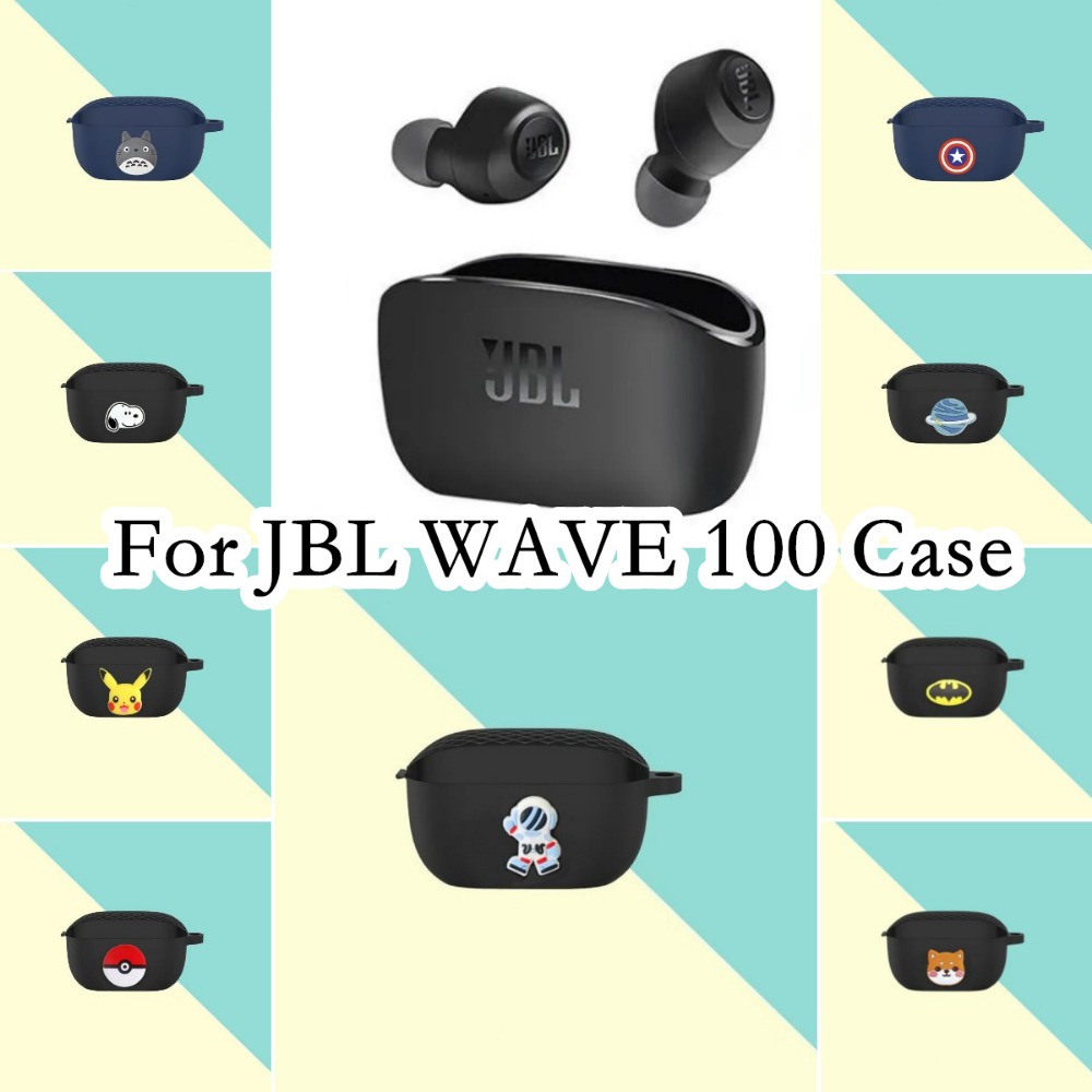 【Case Home】เคสหูฟัง แบบนิ่ม กันกระแทก ลายการ์ตูน สําหรับ JBL Wave 100 JBL Wave 100 TWS