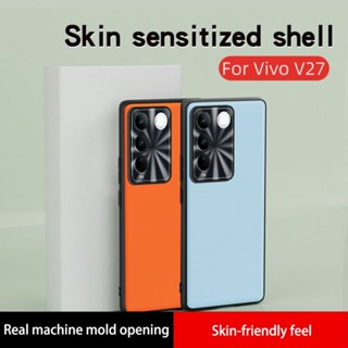 เคสโทรศัพท์มือถือ กันกระแทก ป้องกันเลนส์กล้อง ปิดด้านหลัง สําหรับ Vivo V27 Pro V27E V27pro V 27 2023 S16e S16 S16Pro 2022