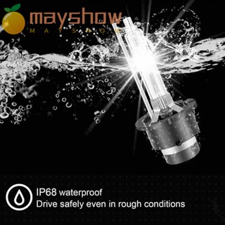 Mayshow หลอดไฟซีนอน HID D4S 6000K แบบเปลี่ยน 2 ชิ้น