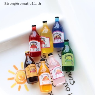 Strongaromatic โมเดลขวดเครื่องดื่มจิ๋ว 1:12 1:6 สําหรับตกแต่งบ้านตุ๊กตา 10 ชิ้น