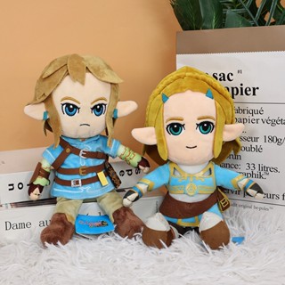 ตุ๊กตานุ่ม รูปการ์ตูน The Legend of Zelda Breath of The Wild Link ขนาด 28 ซม. เหมาะกับของขวัญ ของเล่นสําหรับเด็ก