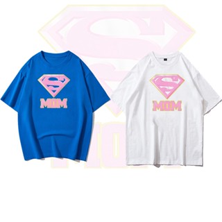 [100% Cotton]Supergirl Mothers Day T-Shirt เสื้อคนอ้วน เสื้อยืดน่ารักๆ ร่วมทดแทนพระคุณแม่ด้วย เสื้อบอกรักแม่กัน