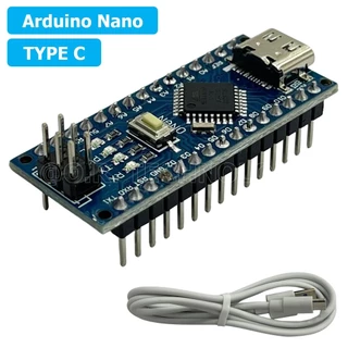 (1ชิ้น) AH034 บอร์ดอาร์ดูโน่ Nano V3.0 Type C CH340 Chip Board Atmega328 พร้อมสาย USB (Arduino Nano V3.0 CH340 Chip B...