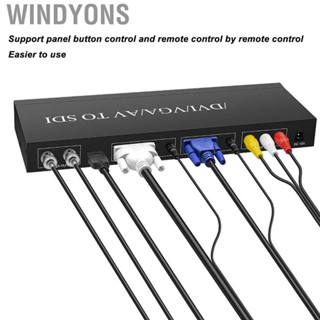 Windyons Multi Video Format To SDI Converter HD 3G 1080P DVI VGA AV