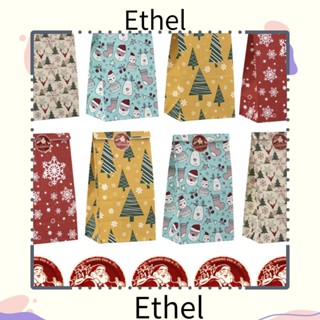 Ethel1 ถุงของขวัญคริสต์มาส ลายซานตาคลอส 24 48 24 48 ชิ้น