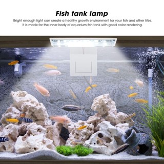 Your Pet Store ไฟหนีบตู้ปลา HighBrightness Clamp Led Light for Fish Tank Aquarium 100240V