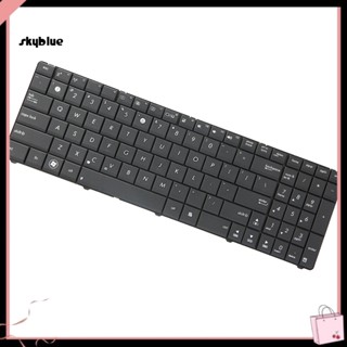 [Sy] คีย์บอร์ดแล็ปท็อป แบบเปลี่ยน สําหรับ ASUS K53U K53Z K70 K53 N53 N73S N73T N61