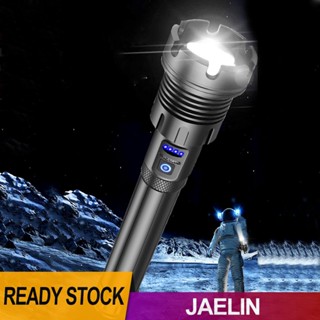 ไฟฉาย XHP90 XHP160 2500LM 2800LM COB LED ชาร์จ USB [Jaelin.th]