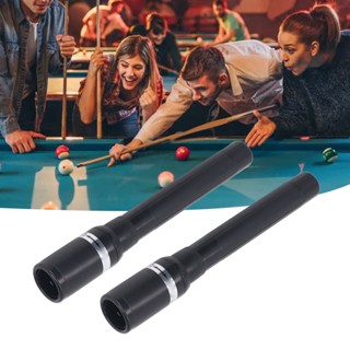 Sporting Fitness Pool Cue Extender Professional Strong Grip Billiard Extension for 9 Ball Club 2pcs