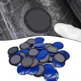 ⚡NEW 8⚡Long lasting Car Rubber Wired Tyre Puncture Repair Patch Kit 50pcs 45mm Diameter