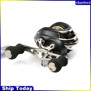 Charles Baitcasting Reel รอกล้อเหยื่อตกปลา ขวา สีดํา