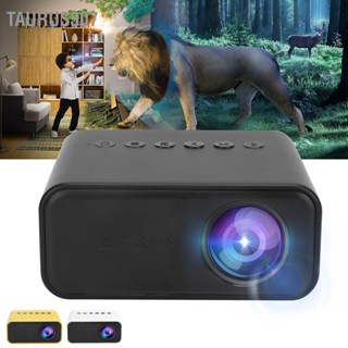 Taurus307 YT500 Mini Projector เครื่องฉายภาพยนตร์แบบพกพาพร้อมเสียงและวิดีโอ/USB/การ์ดหน่วยความจำ 100-240V