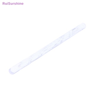 Ruisurshine ลูกกลิ้งอะคริลิค ลายนูน ไม่เหนียวติด สําหรับทําเค้ก ฟองดองท์ แป้งโดว์ งานฝีมือ ตกแต่งห้องครัว 1 ชิ้น