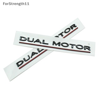 Fo DUAL MOTOR สติกเกอร์ตราสัญลักษณ์ตัวอักษร สําหรับติดตกแต่งรถยนต์ Tesla Model 3