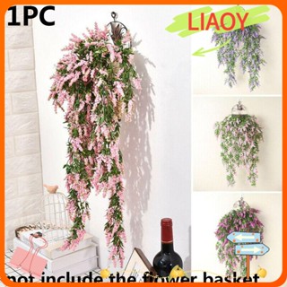 Liaoy พวงมาลัยเถาวัลย์ดอกไม้ปลอม 31.5 นิ้ว สําหรับแขวนตกแต่งผนัง DIY