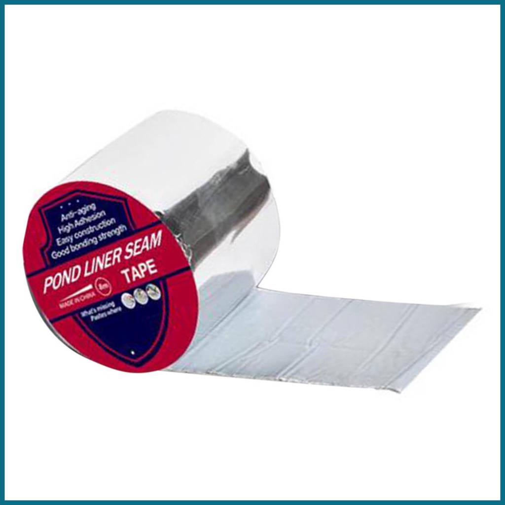 เทปใต้น้ําสําหรับบ่อซีล Pond Liner เทปตะเข็บทําจากอลูมิเนียม EPDM เทปซ่อมใต้น้ําเหมาะสําหรับ luv